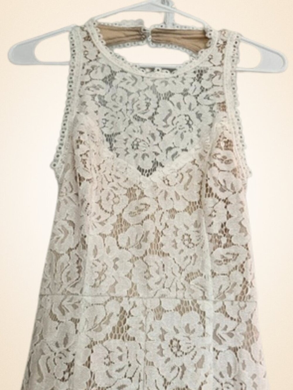 Effortless Boho Lace Bridal Dress Brand New